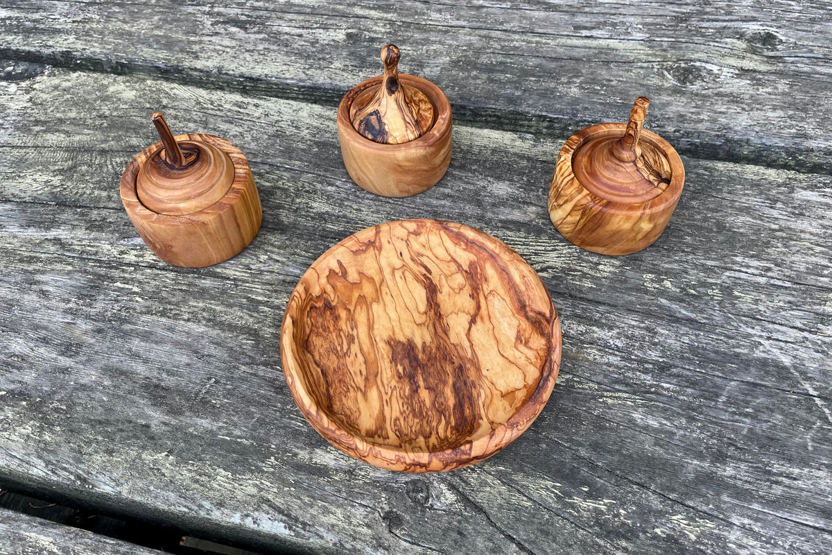Olive Wood - Spinning Top