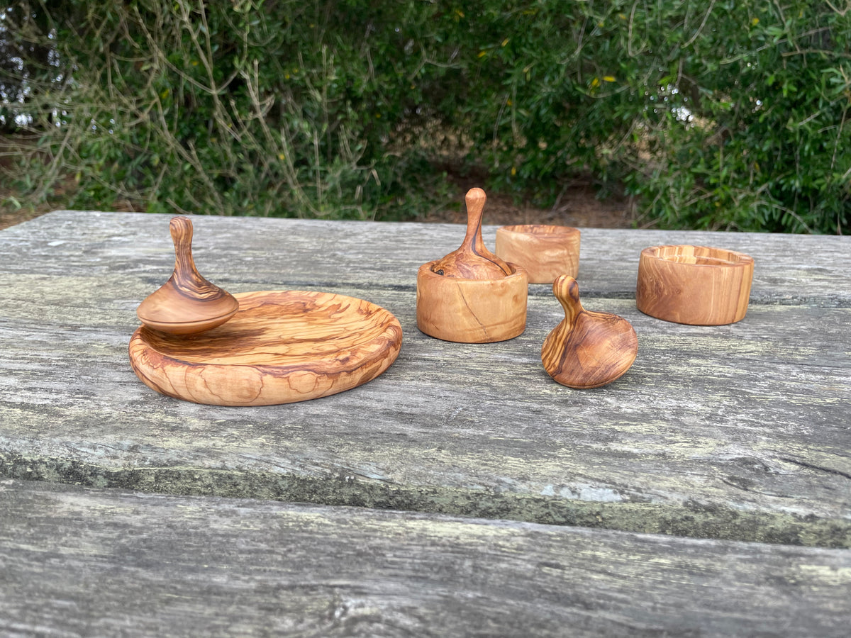 Olive Wood - Spinning Top