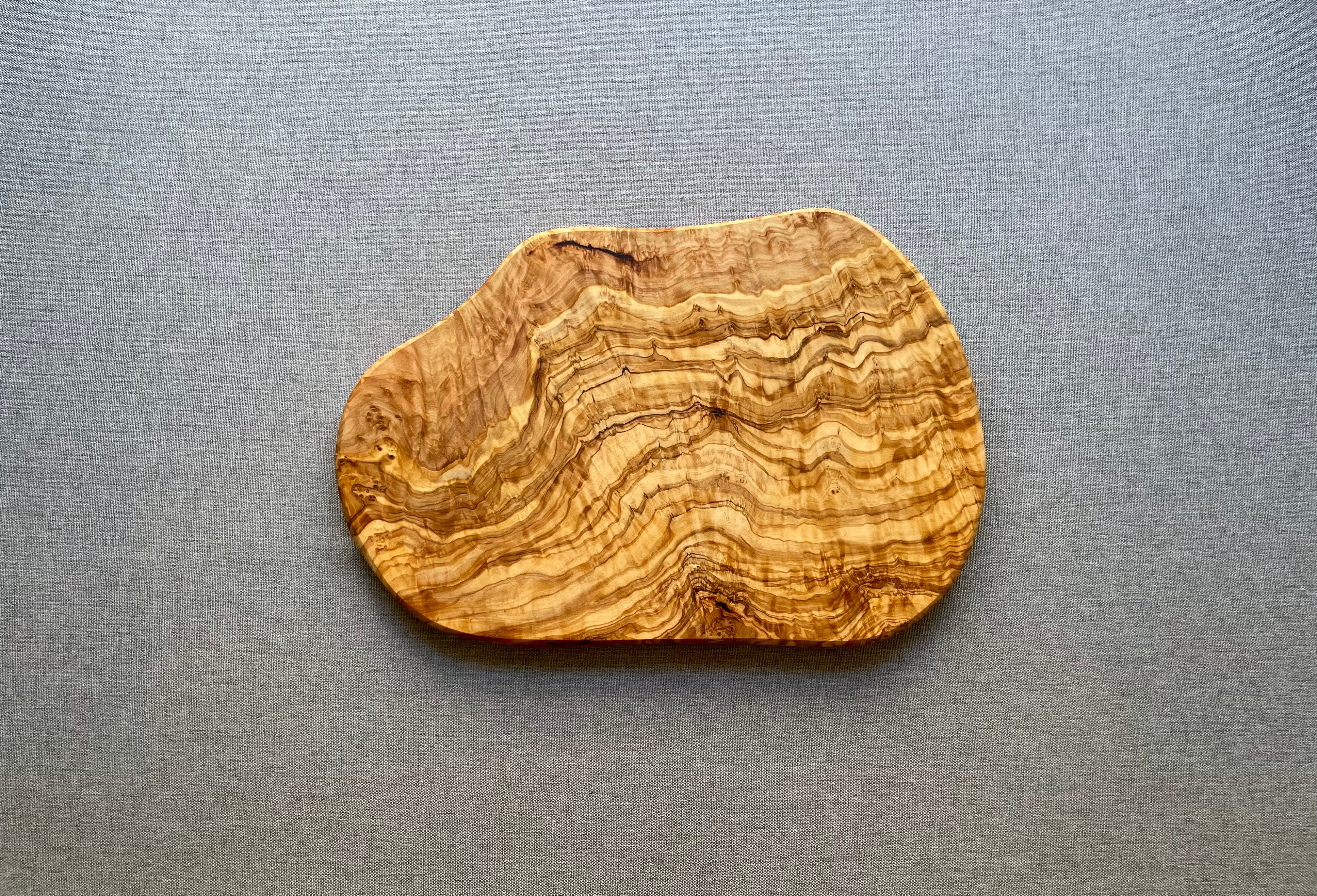 Olive Wood Serving Board – Natural Edge Charcuterie Board