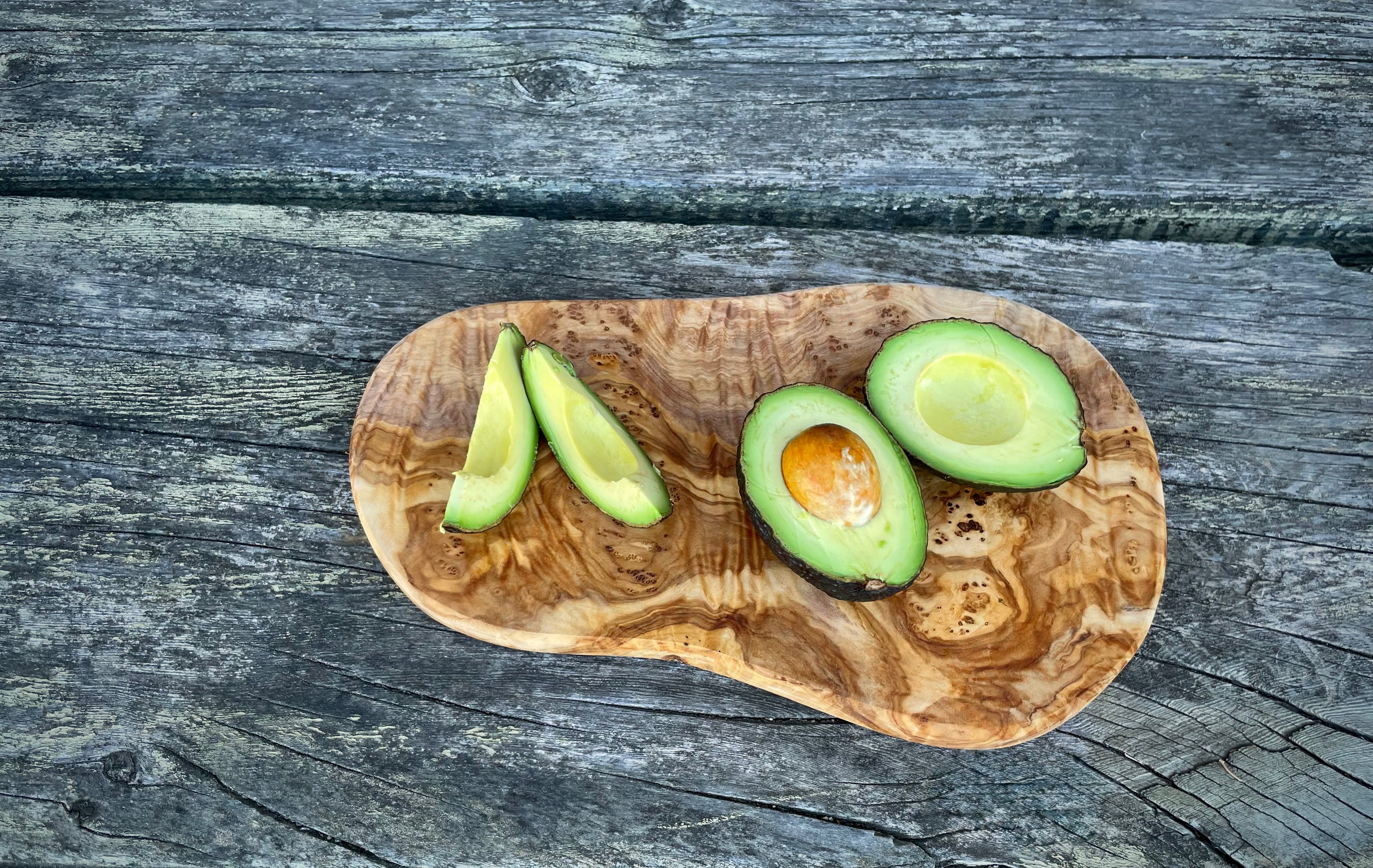 Olive Wood Serving Board – Natural Edge Charcuterie Board