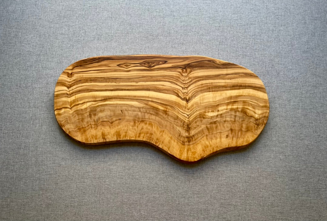 Olive Wood Serving Board – Natural Edge Charcuterie Board