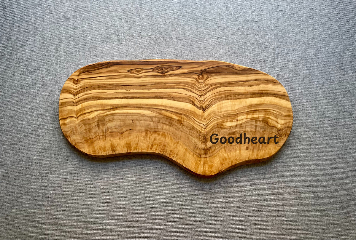 Olive Wood Serving Board – Natural Edge Charcuterie Board